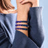 Topasgarten | 925er Sterlingsilber | Firefly-Glasgarten-Armband